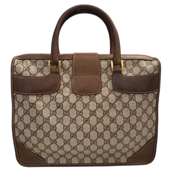 Vintage Gucci Doctor Style Handbag | GG Monogram - Picture 2 of 6